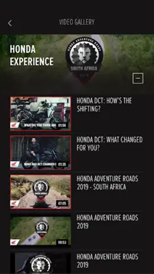 Honda Motorcycles Europe android App screenshot 10