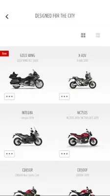 Honda Motorcycles Europe android App screenshot 15