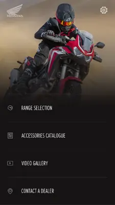 Honda Motorcycles Europe android App screenshot 16